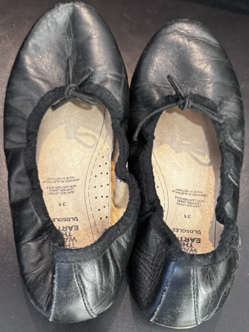 Old Soles Girls' Black Cruise Ballet Flats, Size: Girls US 13-13.5/EU 31